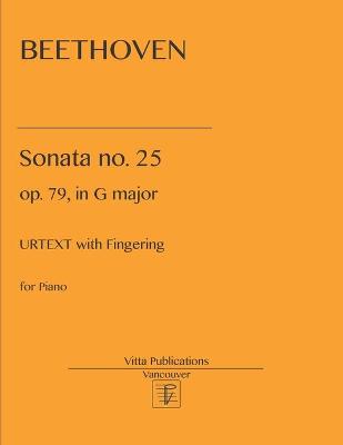 Book cover for Beethoven Sonata no. 25