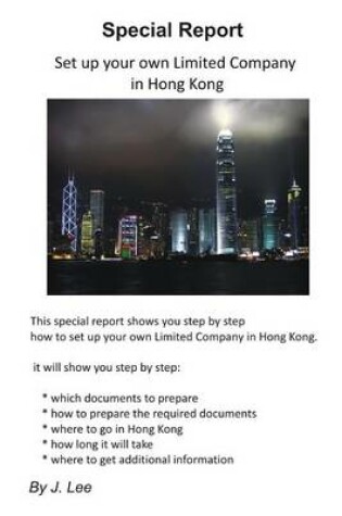 Cover of Set up your own Limited Company in Hong Kong