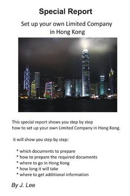 Book cover for Set up your own Limited Company in Hong Kong