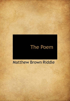 Book cover for The Poem