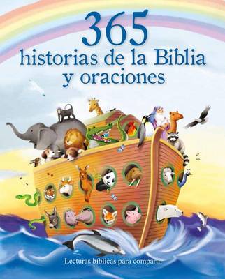 Book cover for 365 Historias de La Biblia y Oraciones