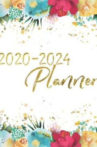 Cover of 5 Year Planner 2020-2024 Monthly Pocket Calendar 60 Month (8.5x11 with 156 pages)