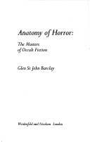 Book cover for Anatomy of Horror