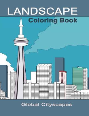 Book cover for Landscape Coloring Book