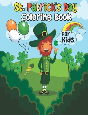 Book cover for St. Patrick's Day Coloring Book for Kids