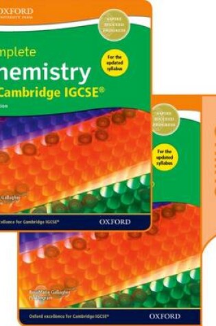 Cover of Complete Chemistry for Cambridge IGCSE Print and Online Student Book Pack