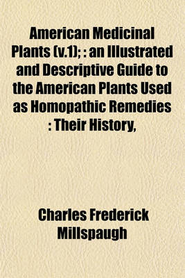 Book cover for American Medicinal Plants (V.1);