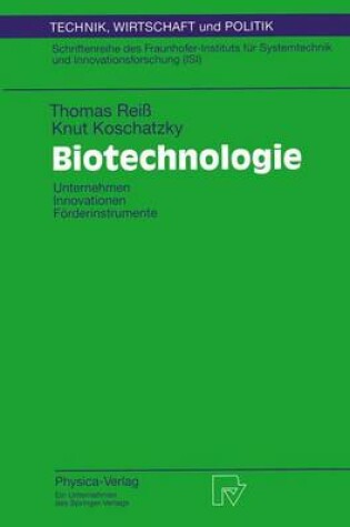 Cover of Biotechnologie