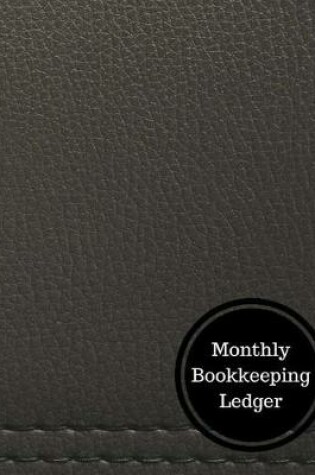 Cover of Monthly Bookkeeping Ledger