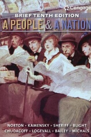 Cover of Cengage Infuse for Norton/Kamensky/Sheriff/Blight/Chudacoff/Logevall/Bailey/Michals' a People and a Nation: History of the Us Brief, 1 Term Printed Access Card