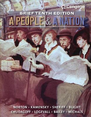 Book cover for Cengage Infuse for Norton/Kamensky/Sheriff/Blight/Chudacoff/Logevall/Bailey/Michals' a People and a Nation: History of the Us Brief, 1 Term Printed Access Card
