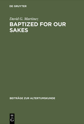 Book cover for Baptized for Our Sakes CB