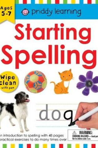 Cover of Wipe Clean Workbook: Starting Spelling