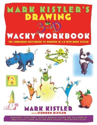 Book cover for Drawing in 3D Wacky Workbook