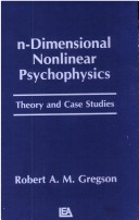 Book cover for N-dimensional Nonlinear Psychophysics