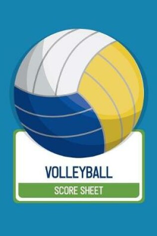 Cover of Volleyball Score Sheet
