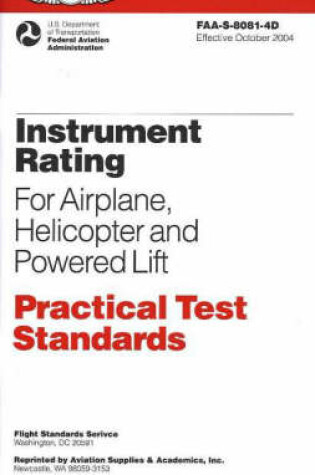 Cover of Instrument Rating