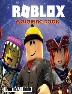 Book cover for Roblox Coloring Book