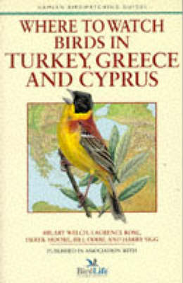 Book cover for Where to Watch Birds in Turkey, Greece and Cyprus