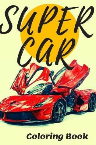 Cover of Supercar Coloring Book