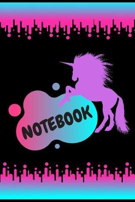 Book cover for Unicorn Notebook For Girls, 120 Pages