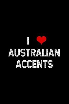 Book cover for I Australian Accents