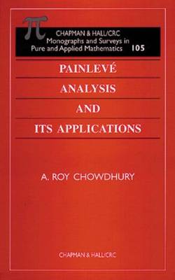 Cover of Painleve Analysis and Its Applications