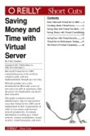 Cover of Saving Money and Time with Virtual Server