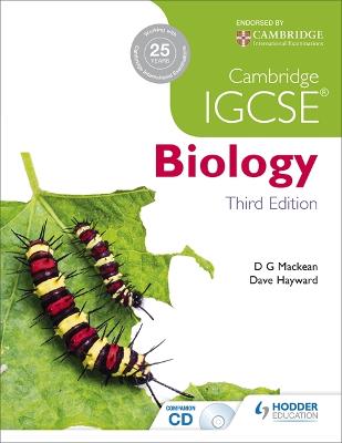 Book cover for Cambridge IGCSE Biology 3rd Edition