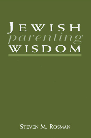 Cover of Jewish Parenting Wisdom