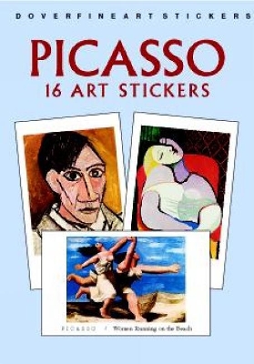 Book cover for Picasso: 16 Art Stickers