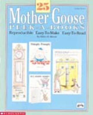 Book cover for 25 Mother Goose Peek-A-Books