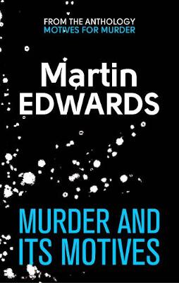 Book cover for Murder and its Motives