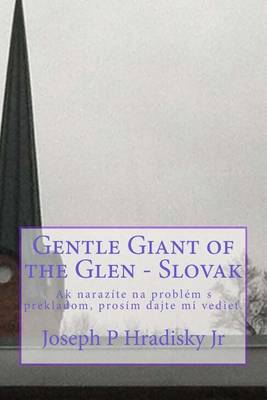 Book cover for Gentle Giant of the Glen - Slovak