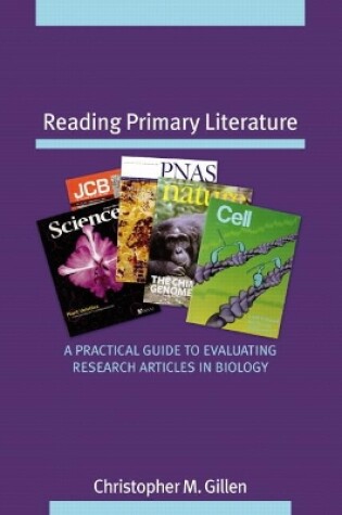 Cover of Reading Primary Literature