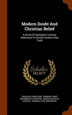 Book cover for Modern Doubt and Christian Belief