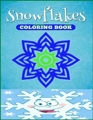 Book cover for SnowFlakes Coloring Book