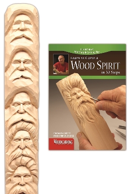 Book cover for Carve a Wood Spirit Study Stick Kit