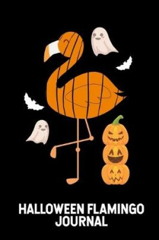 Cover of Halloween Flamingo Journal