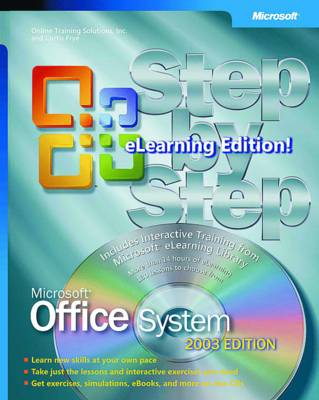 Book cover for Microsoft Office System Step by Step -- 2003 eLearning Edition