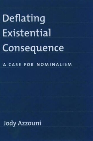 Cover of Deflating Existential Commitment