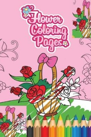 Cover of Flower Coloring pages