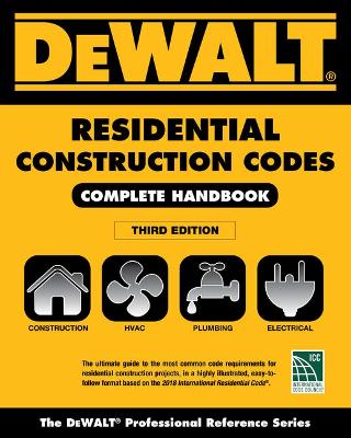 Book cover for Dewalt 2018 Residential Construction Codes: Complete Handbook