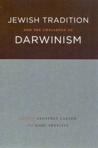 Cover of Jewish Tradition and the Challenge of Darwinism