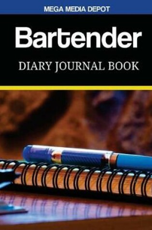 Cover of Bartender Diary Journal Book