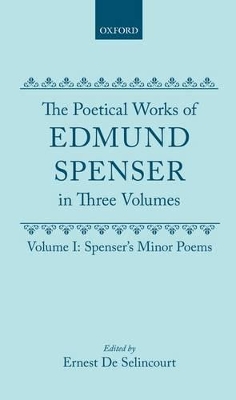 Book cover for Spenser's Minor Poems