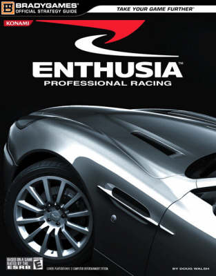 Book cover for Enthusia™ Professional Racing Official Strategy Guide