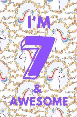 Book cover for I'm 7 & Awesome