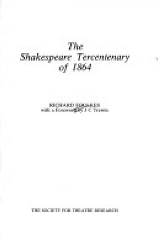 Cover of The Shakespeare Tercentenary of 1864