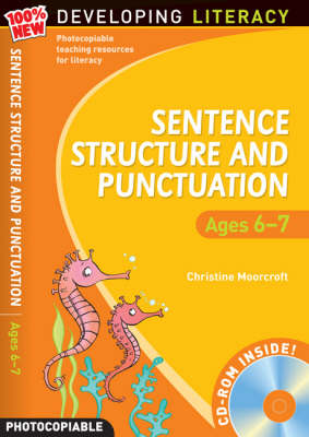 Book cover for Sentence Structure and Punctuation - Ages 6-7